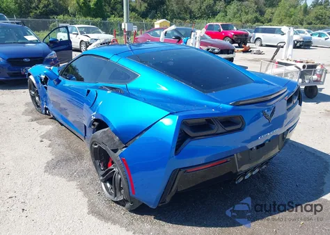 2016 Chevrolet Corvette Stingray из США, поврежденный, VIN 1G1YB2D7XG5107868